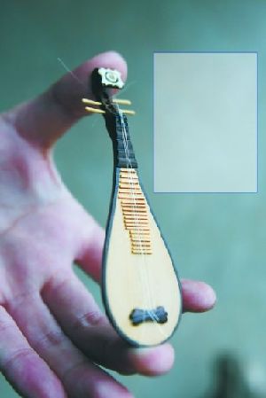 璧山微刻显技艺 金丝刻字象牙刻《清明上河图