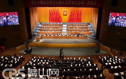 区十七届人大三次会议隆重开幕