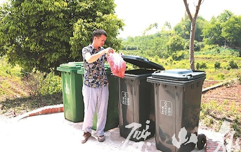 璧山试行农村垃圾分类 农村环境大为改善