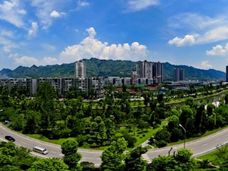 重庆最美街道璧山沿河路